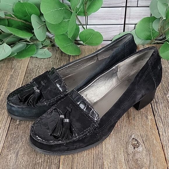 Bandolino patent crocodile loafers Size 8 - Picture 12 of 12